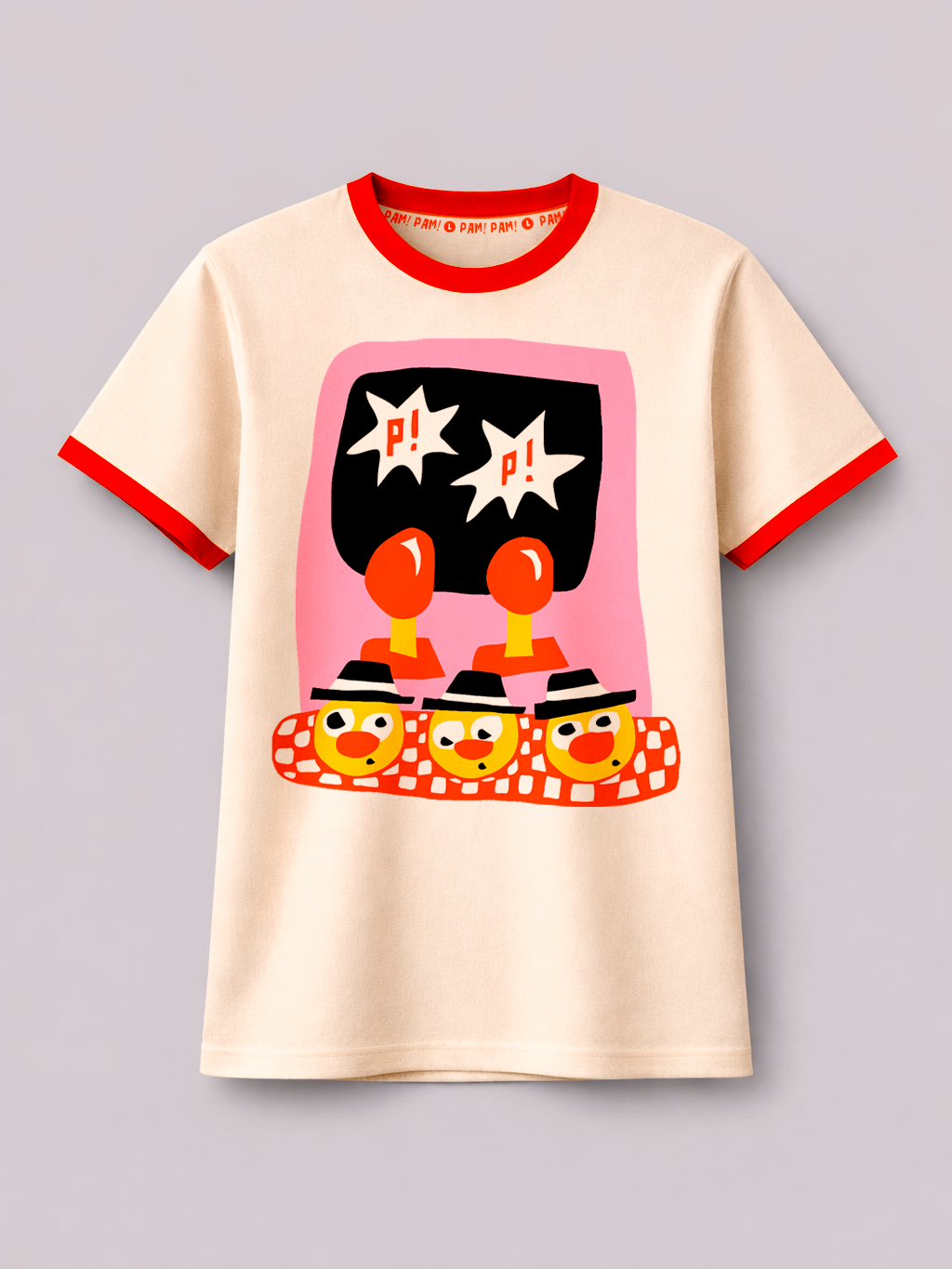 REMERA ARCADE PAM! PAM!